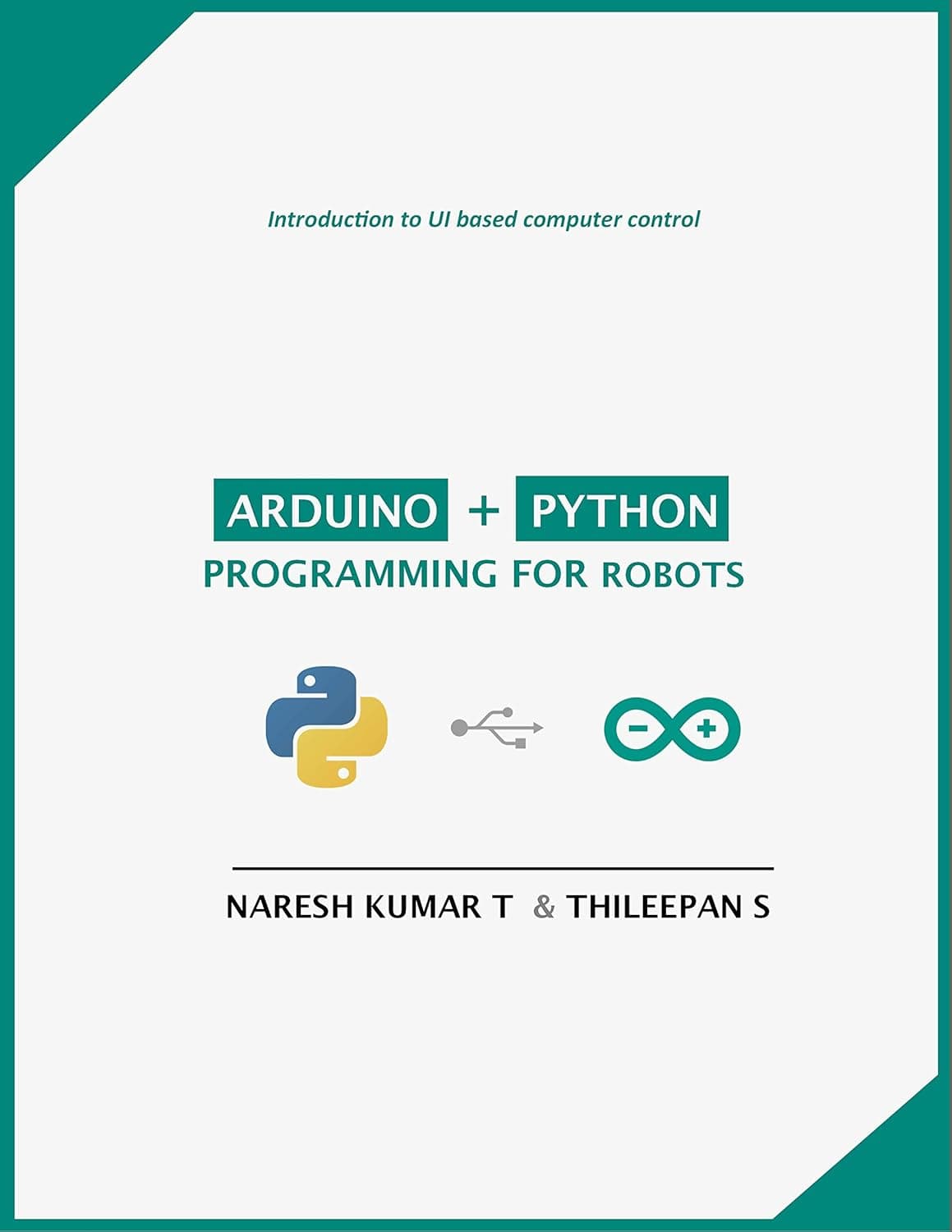 Arduino and Python Programming for Robots book cover